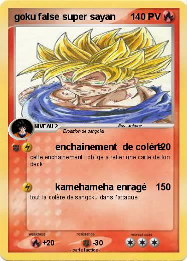 Pokemon goku false super sayan