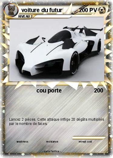 Pokemon voiture du futur