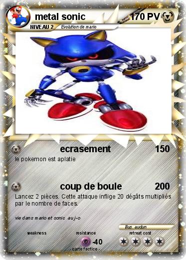 Pokemon metal sonic