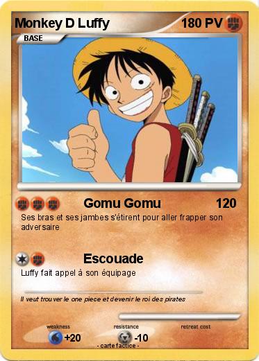 Pokemon Monkey D Luffy