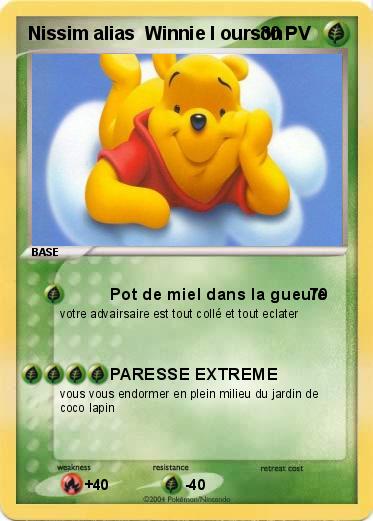 Pokemon Nissim alias  Winnie l ourson