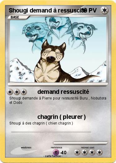 Pokemon Shougi demand à ressuscité