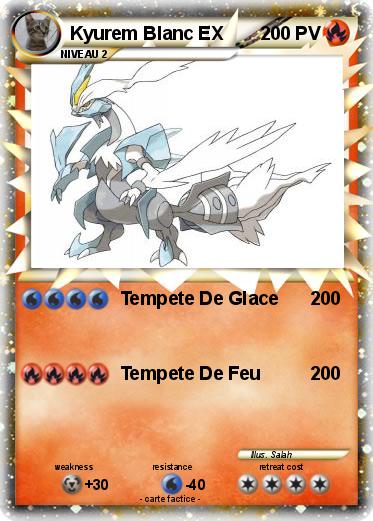 Pokemon Kyurem Blanc EX