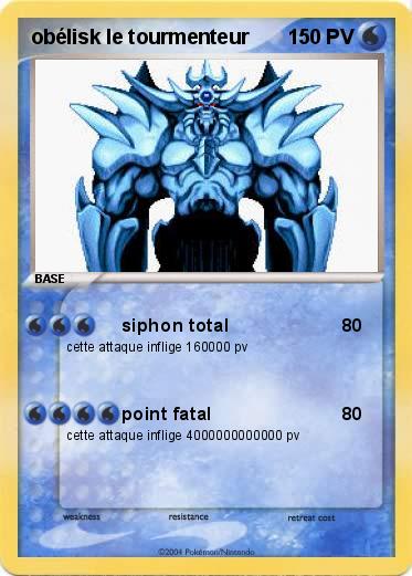 Pokemon obélisk le tourmenteur