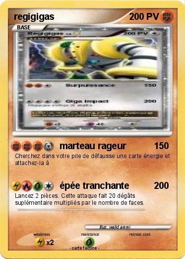 Pokemon regigigas