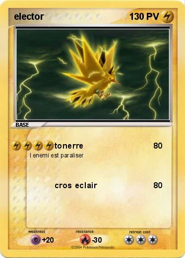 Pokemon elector