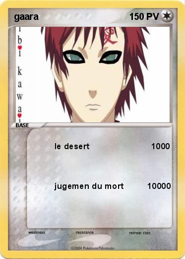 Pokemon gaara                           