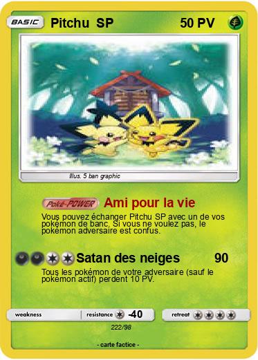 Pokemon Pitchu  SP