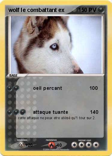 Pokemon wolf le combattant ex                                       