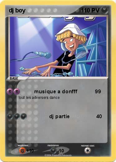 Pokemon dj boy