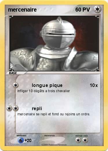 Pokemon mercenaire