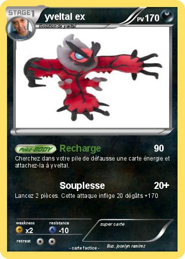 Pokemon yveltal ex