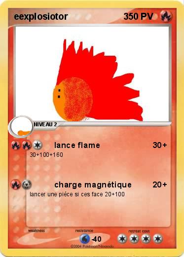 Pokemon eexplosiotor                      3                       