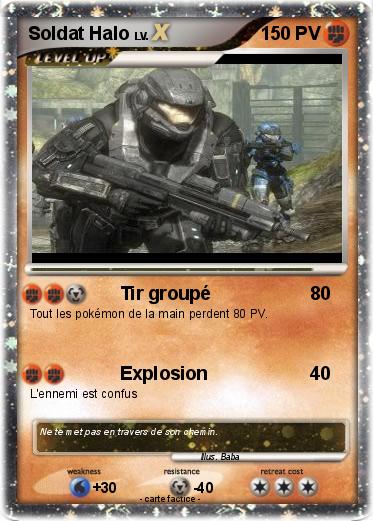 Pokemon Soldat Halo