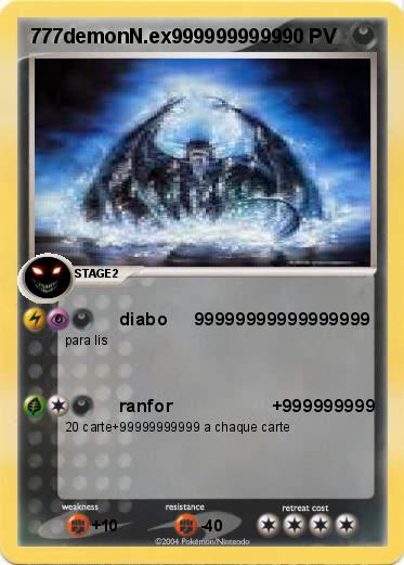 Pokemon 777demonN.ex9999999999