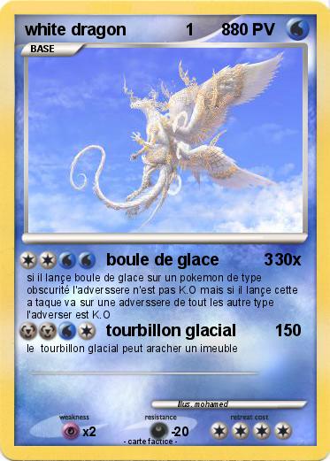 Pokemon white dragon             1      8
