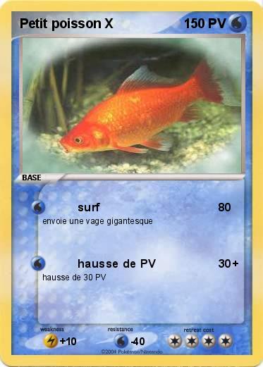 Pokemon Petit poisson X