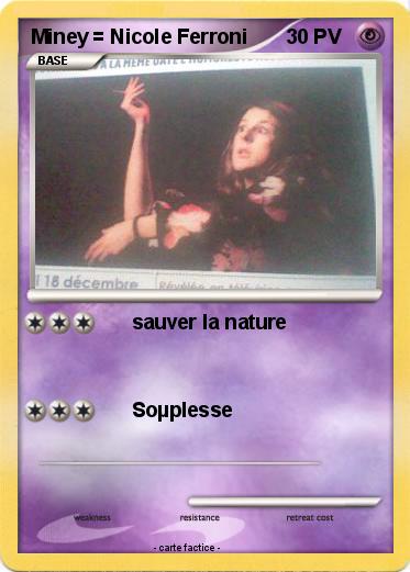 Pokemon Miney = Nicole Ferroni