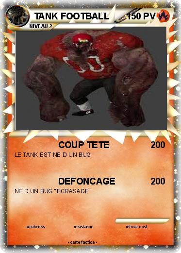 Pokemon TANK FOOTBALL