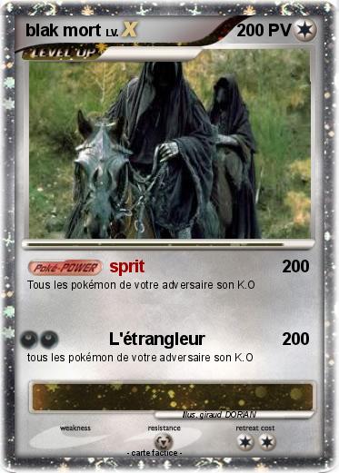 Pokemon blak mort