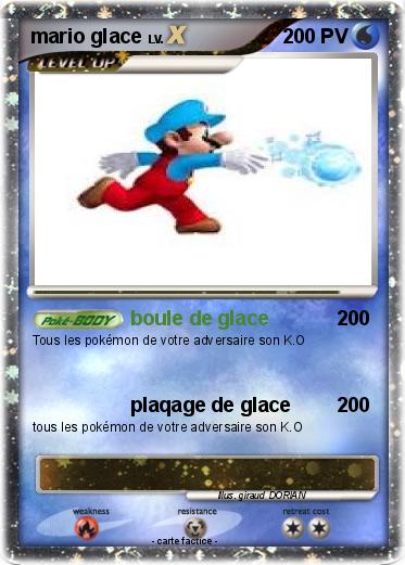 Pokemon mario glace