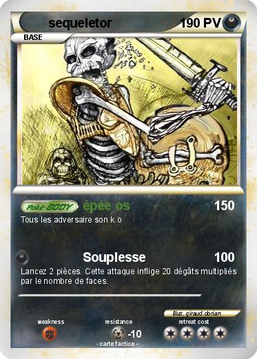Pokemon sequeletor