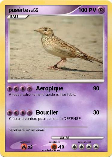 Pokemon pasèrte