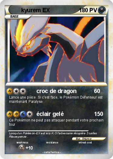 Pokemon kyurem EX