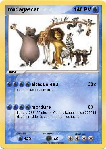 Pokemon madagascar