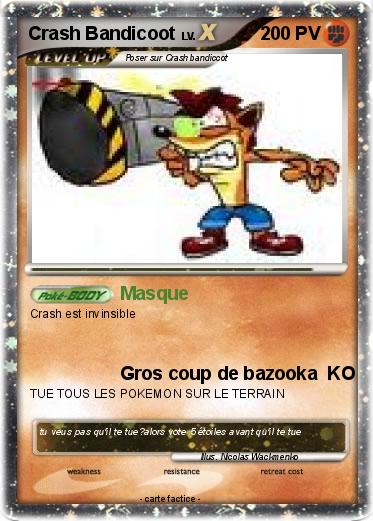 Pokemon Crash Bandicoot