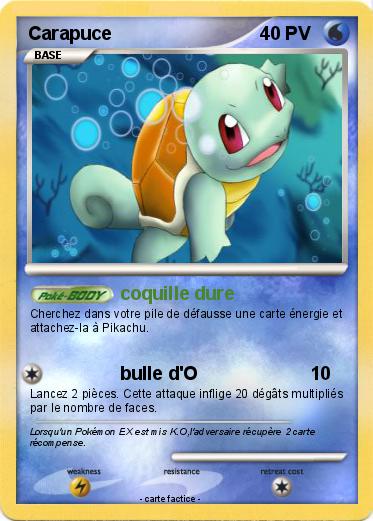 Pokemon Carapuce Pokemon Carapuce