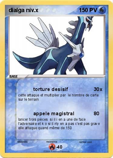 Pokemon dialga niv.x      
