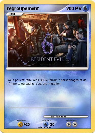 Pokemon regroupement