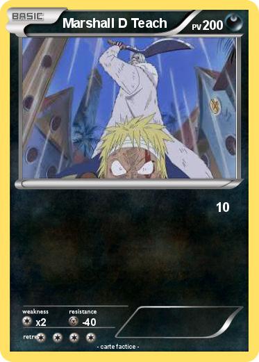 Pokemon Marshall D Teach