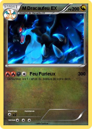 Pokemon M Dracaufeu EX