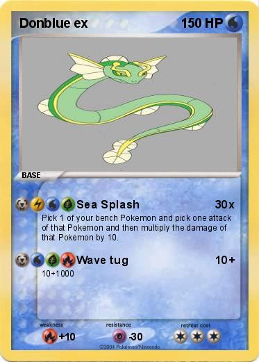 Pokemon Donblue ex 