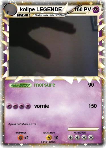 Pokemon kolipe LEGENDE