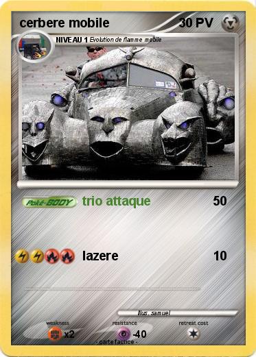 Pokemon cerbere mobile