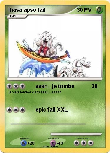 Pokemon lhasa apso fail