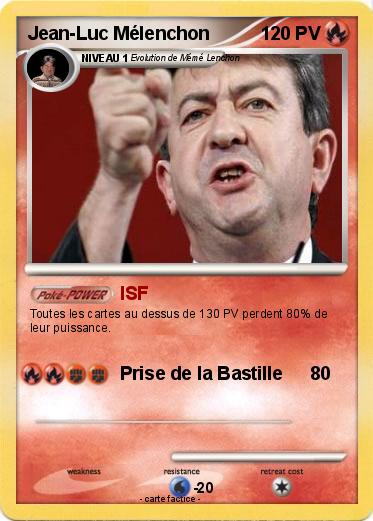 Pokemon Jean-Luc Mélenchon
