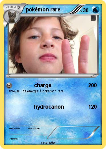 Pokemon pokémon rare