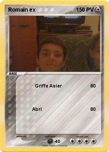 Pokemon Romain ex