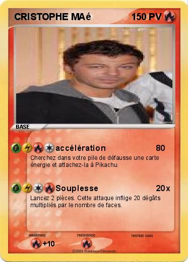 Pokemon CRISTOPHE MAé