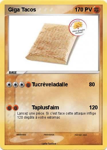 Pokemon Giga Tacos