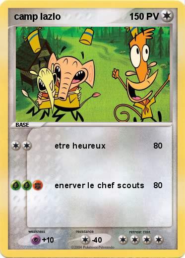 Pokemon camp lazlo
