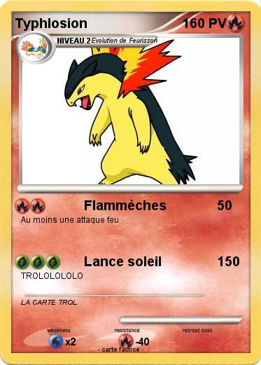 Pokemon Typhlosion