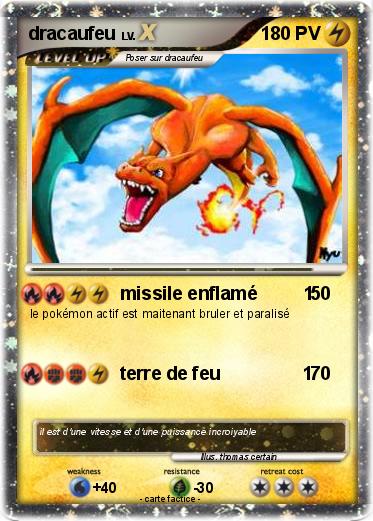 Pokemon dracaufeu