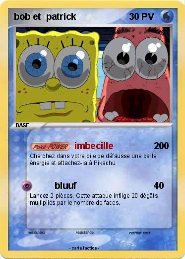 Pokemon bob et  patrick