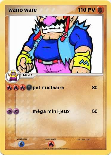 Pokemon wario ware
