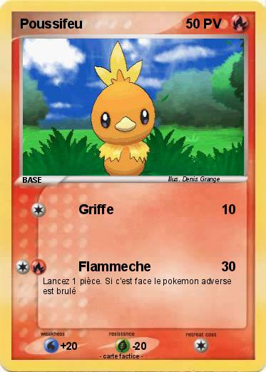 Pokemon Poussifeu 100